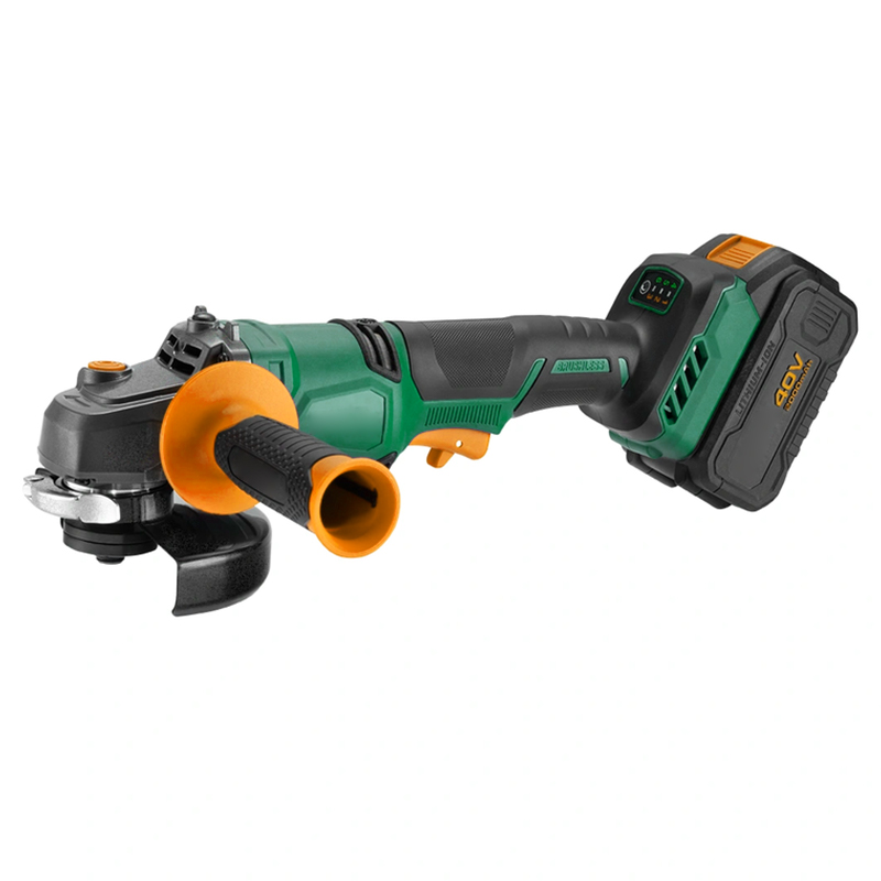 Brushless Angle Grinder Battery Powered - 125mm Lithium Akku 40V Bürstenloser Winkelschleifer