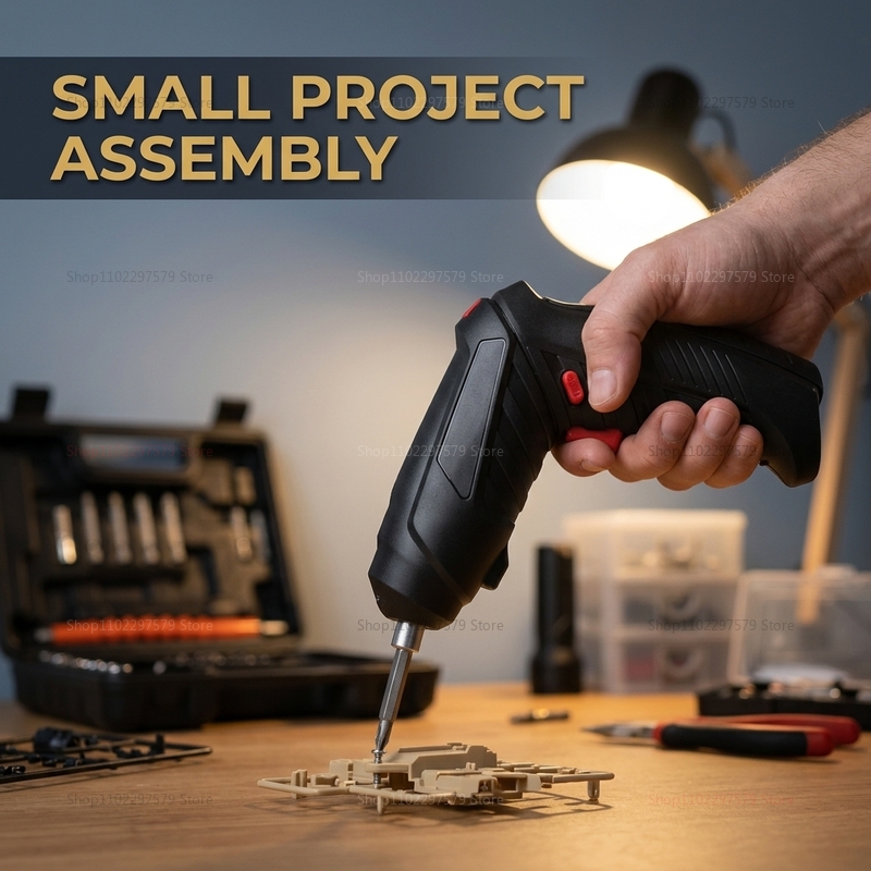 Electric Screwdriver Rechargeable Usb - 47-teiliges Set mit wiederaufladbarem, kabellosem Elektroschraubendreher,