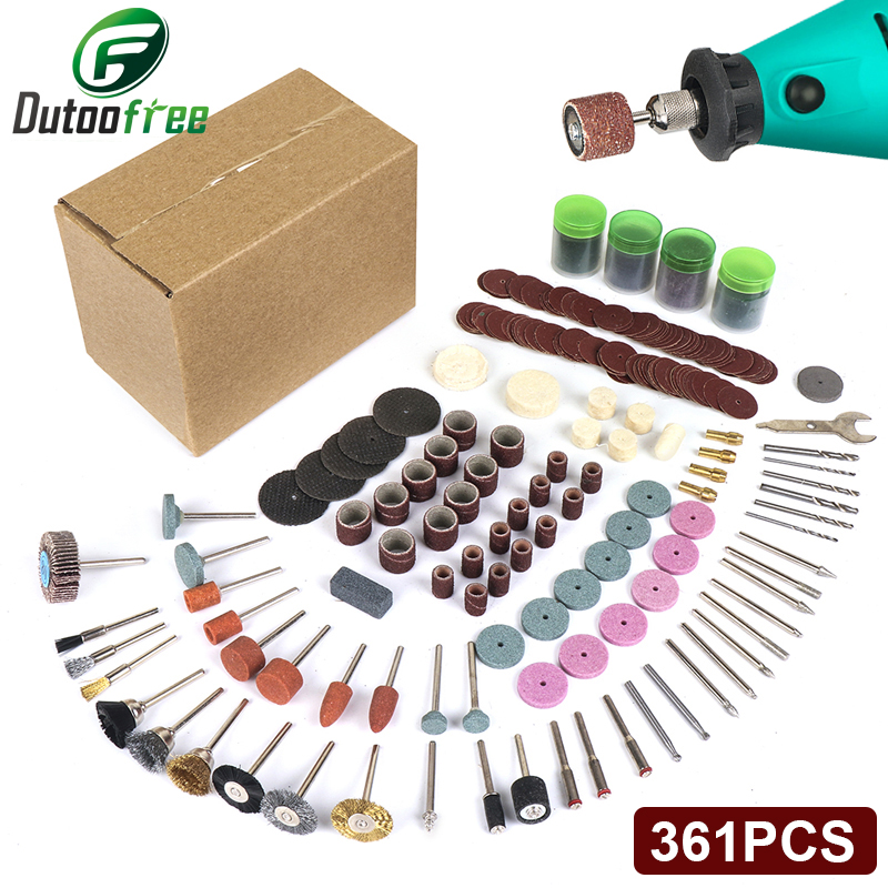 Cordless Rotary Tool Kit Accessories - 361 Teile/los Elektrowerkzeuge Dremel Drehwerkzeug Zubehörset