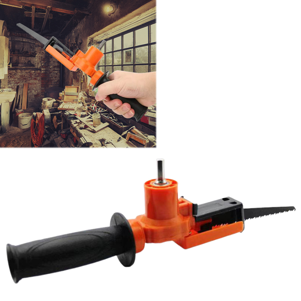 Reciprocating Saw Attachment Drill - Adapter für Elektrische Säbelsäge, Modifizierter Bohrmaschinen-Aufsatz,