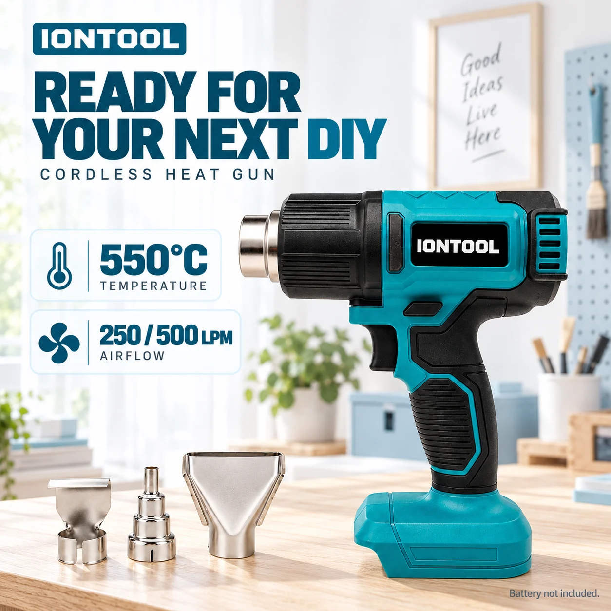 IONTOOL Akku-Heißluftpistole 5 – Cordless Heat Gun For Shrink Tubing Bewertung und Preis