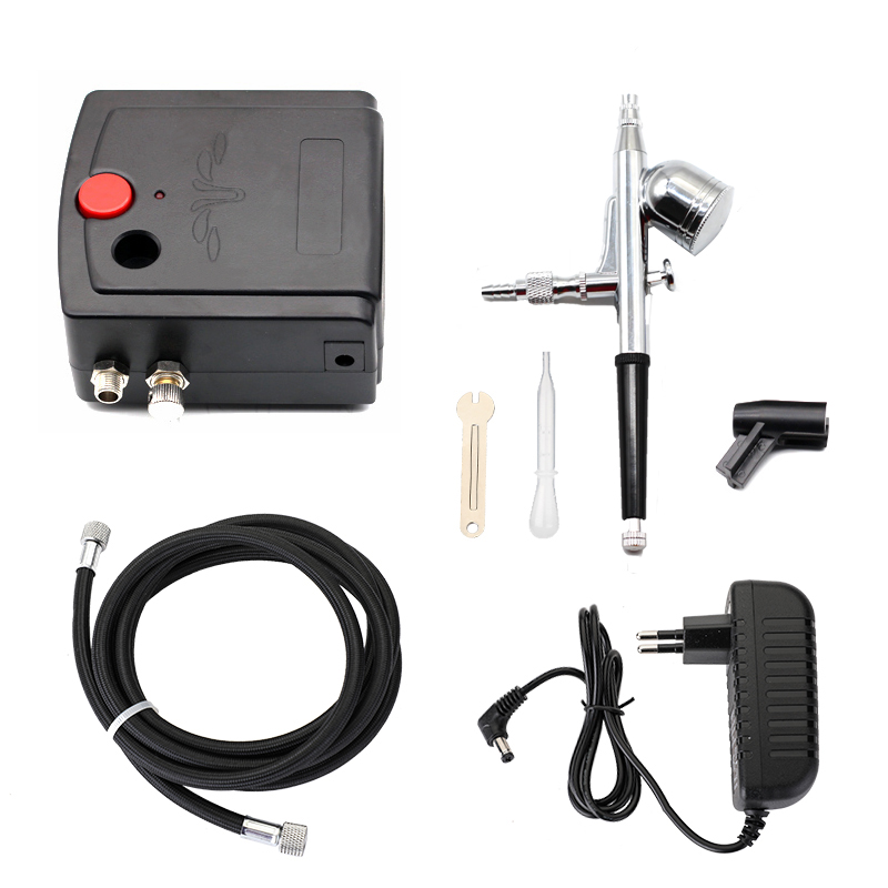 Dual-Action-Spritzpistole Airb – Airbrush Kit With Mini Compressor Bewertung und Preis