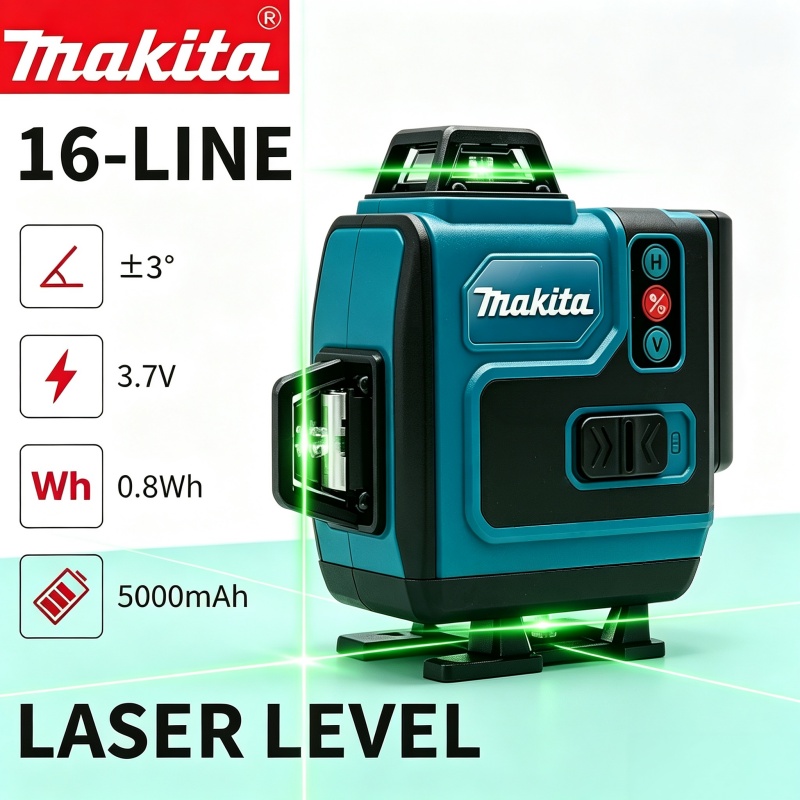 5,0 Ah Max Makita 40V Akku Mak – Laser Level 16 Lines 4D Green Bewertung und Preis